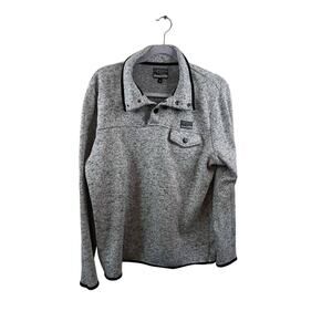 Free Nature Light Grey Men's Pullover Sweater Size Medium